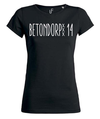 Betondorp 14 Ajax T-shirt Fashion Junky Amsterdam tshirt Woman